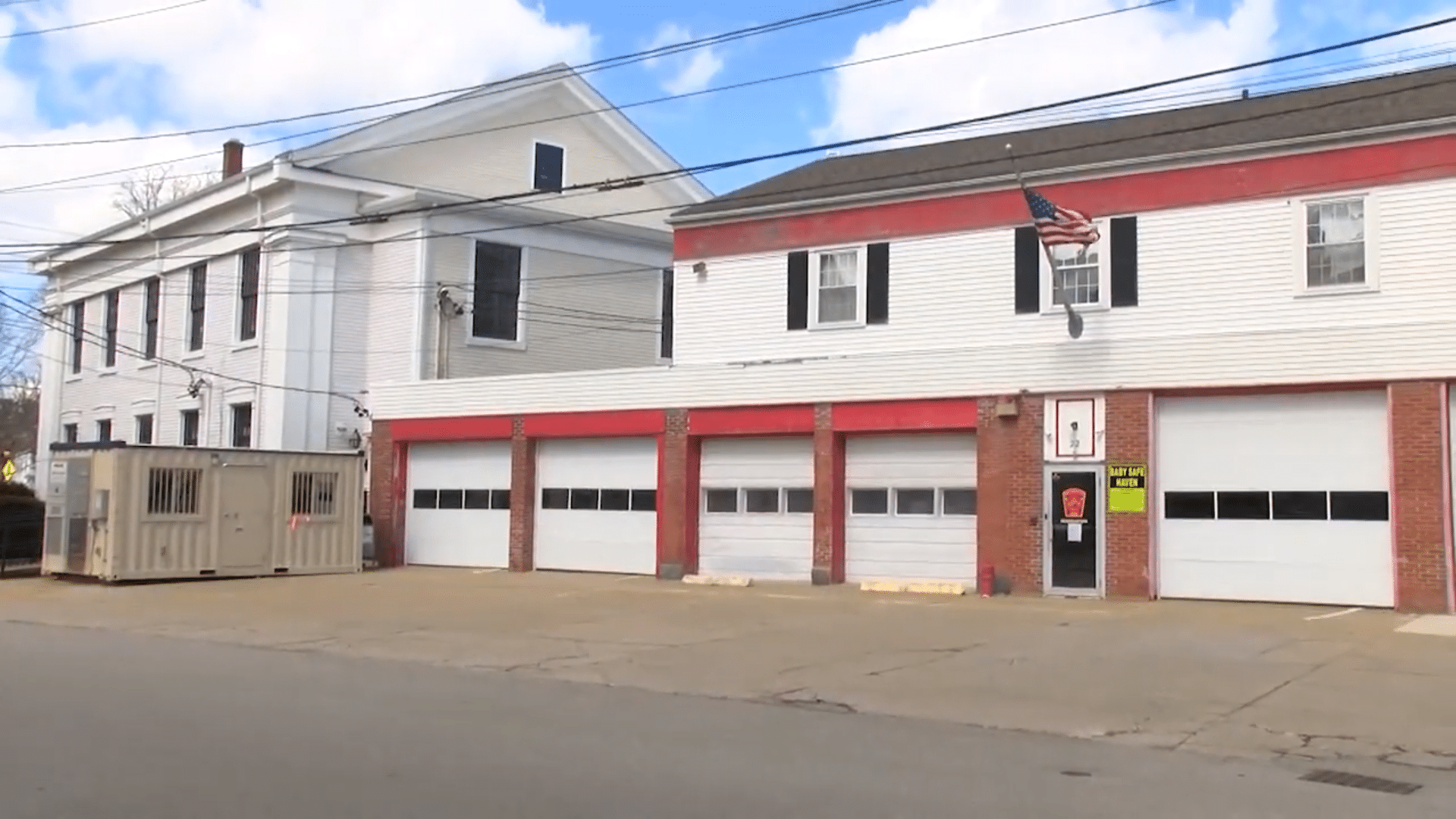 The current Bridgewater Fire Headquarters, located at 22 School St., which has stood since the late 1850s. (Photo courtesy BTV)